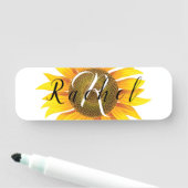 ひしパーソナライズされた花 名札 (インサイチュ)