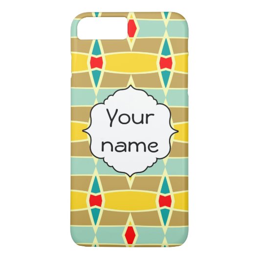 ひし形および他の形パターン Case-Mate iPhoneケース (裏面)