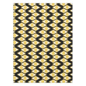 ひし形のかモダンんきつ切り テーブルクロス (正面)