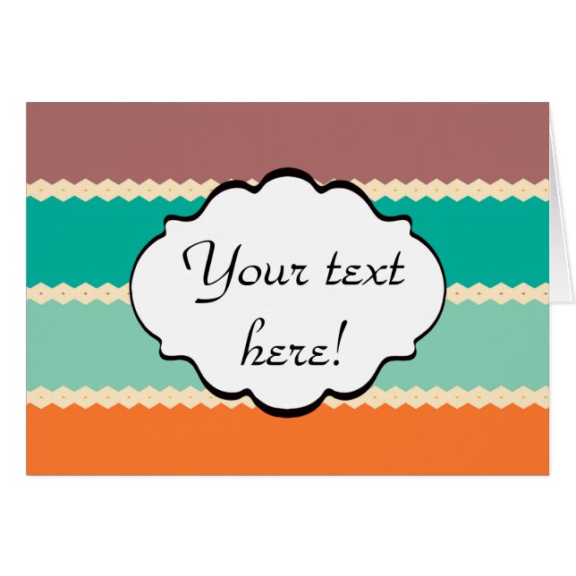 ひし形は抽象デザインを漕ぎます (正面横)