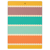 ひし形は抽象デザインを漕ぎます クリップボード (裏面)