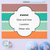 ひし形は抽象デザインを漕ぎます チラシ (シングル)