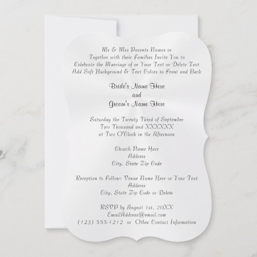 ひし形素晴らし結婚式招待状のテキスト 招待状 (裏面)