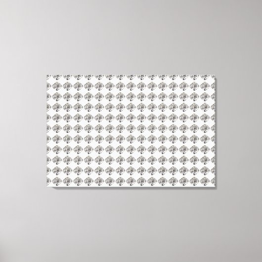 ひし形 キャンバスプリント (正面)