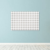 ひし形 キャンバスプリント (インサイチュ (ウッドフロア))