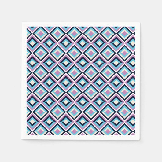 ひし形 スタンダードカクテルナプキン (正面)