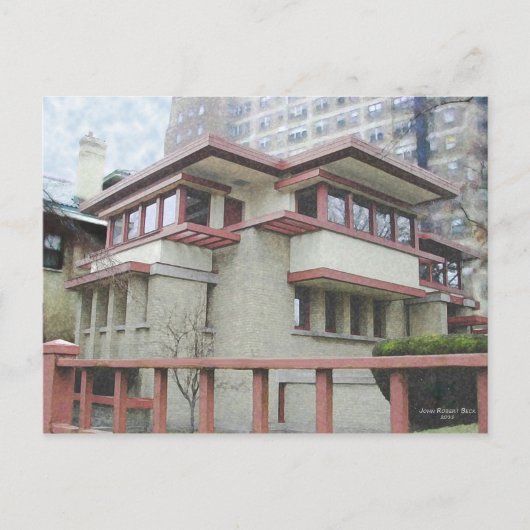 ひし形 ポストカード (正面)