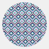 ひし形 ラウンドシール (正面)