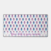 ひし感動的形 デスクマット (正面)