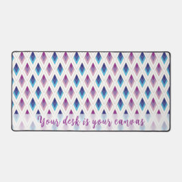 ひし感動的形 デスクマット