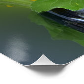 ひし白熱［赤熱］光を放つ花 ポスター (コーナー)