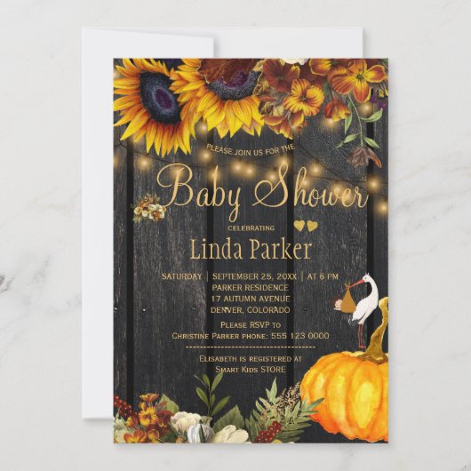 ひし素朴わ 招待状 (正面)