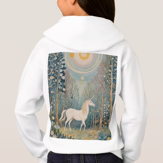 ひそひそ話の森の秘密の一角獣 (裏面)