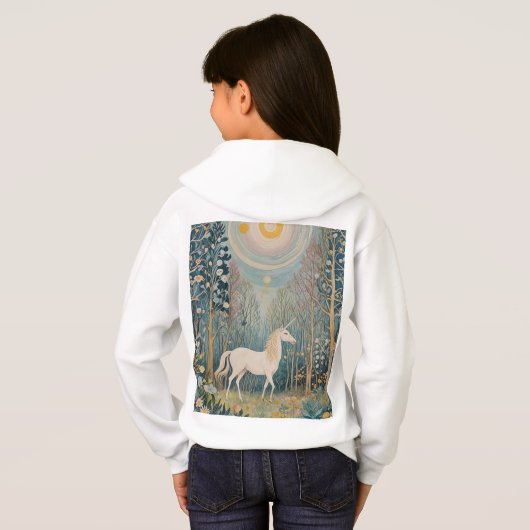 ひそひそ話の森の秘密の一角獣 (裏面フル)