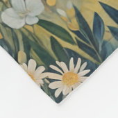 ひそひそ話の森の秘密の一角獣 フリースブランケット (角)