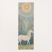 ひそひそ話の森の秘密の一角獣 ヨガマット (裏面)