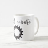 ひたむきなマグ コーヒーマグカップ (正面右)