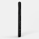 ひっかいた破損したひび割れスクリーン Case-Mate iPhoneケース (裏面/右)