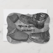 ひっかかってる!!!結婚式招待状 招待状 (正面)