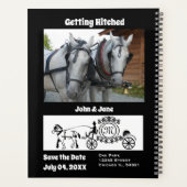 ひっかかり馬ワゴンの写真モノグラムの取得 プランナー手帳 (裏面)