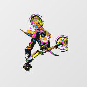 ひっくり返せ！ – フリースタイルのモトクロススタント ウィンドウサイン (シート)