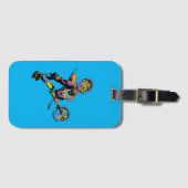 ひっくり返せ! – フリースタイルのモトクロススタント ラゲッジタグ (正面横)