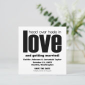 ひっくり返る 救いの日 招待状 黒 (スタンド正面)