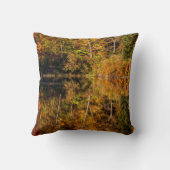 ひつぎ池への秋の反射 クッション (裏面)