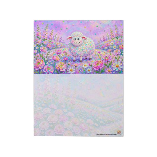 ひつじの夢ノートパッド ノートパッド (回転)