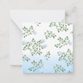 ひつじの幼児教室バレンタインカード ノートカード (裏面)