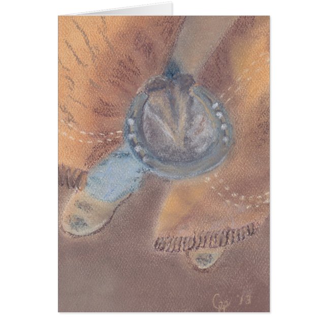 ひづめおよびブーツ (正面)