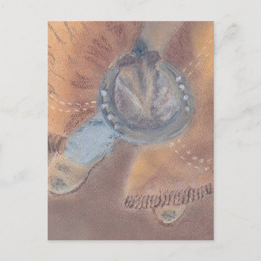 ひづめおよびブーツ ポストカード (正面)