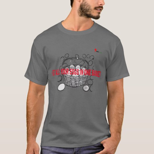 ひとかごの卵Tシャツ Tシャツ (正面)