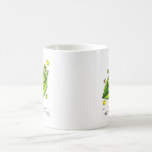 ひとつさやに二つのえんどう豆 コーヒーマグカップ (中央)