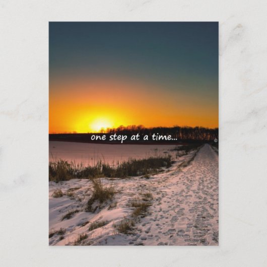 ひとつずつ ポストカード (正面)