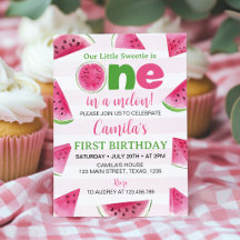 ひとつだけのスイカ 1歳の誕生日