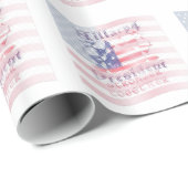 ひとつになって、より強く。アメリカをヒラリーが大統領に。アメリカ ラッピングペーパー (ロールコーナー)