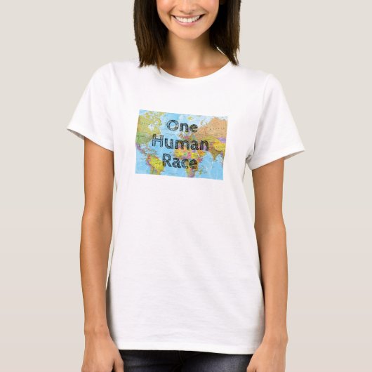 ひとつの人類Tシャツ Tシャツ (正面)
