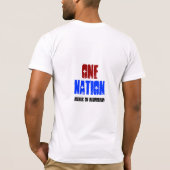 ひとつの国 Tシャツ (裏面)