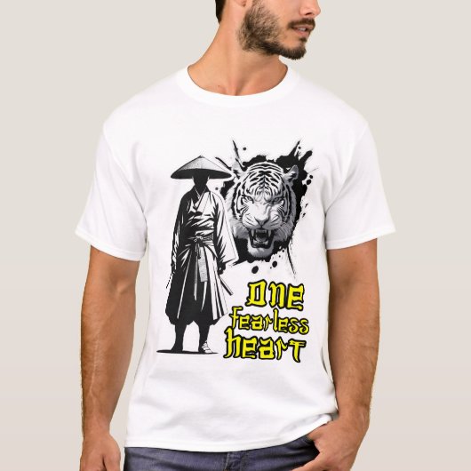 ひとつの無畏な心 Tシャツ (正面)