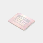 ひとつひとつの時を楽しんで下さい ポストイット (アングル)