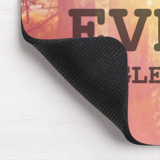 ひとつひとつの時を楽しんで下さい マウスパッド (コーナー)