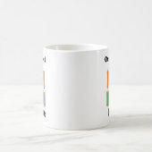 ひとつひとつ糸を重ねて - 縫製モチベーショングッズ コーヒーマグカップ (中央)