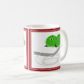 ひとつぶさやくの豆 コーヒーマグカップ (正面右)