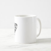 ひとつぶのこだわりを込めて コーヒーマグカップ (正面右)