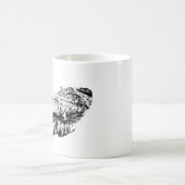 ひとつぶのこだわりを込めて コーヒーマグカップ (中央)