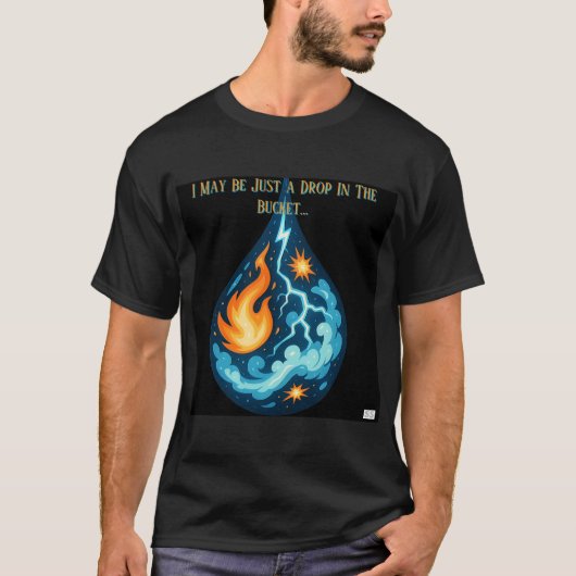 ひとつぶの大きな力 Tシャツ (正面)