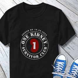 ひとつ腎臓サバイバークラブ移植日 Tシャツ