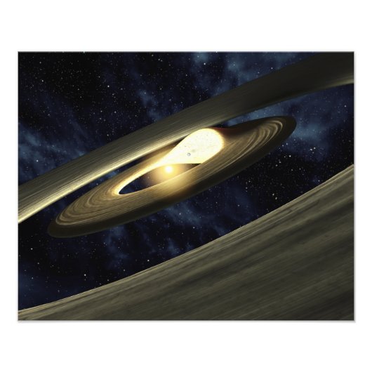 ひとまとまりの素材を見せるアーティストのコンセプト フォトプリント            (正面)