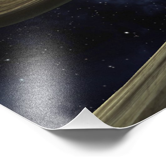 ひとまとまりの素材を見せるアーティストのコンセプト フォトプリント (角)